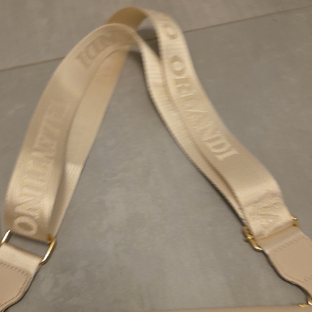 Valentino Orlandi Cream Studded Crossbody Bag - Picture 6 of 8